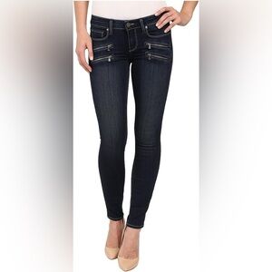 PAIGE | Women’s Edgemont Double Zip Mid/Low Rise Skinny Jeans